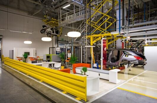 Így pihenhetnek a Mercedes-dolgozók