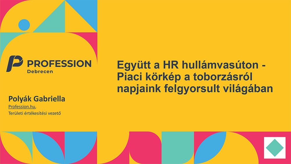 Profession HR konferencia – Debrecen – kiadvány