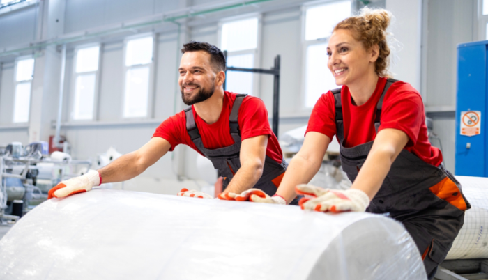 Üzembővítés, modernizálás papírgyártócégnél