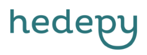 Hedepy logó