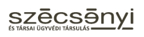 Szécsényi és Társai Ügyvédi Társulás logo