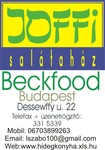 BECKFOOD BT. karrier, állás és munka